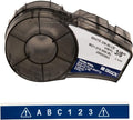 Brady Authentic (M21-375-595-BL) All-Weather Vinyl Label for Indoor/Outdoor ID, Lab and Equipment Labeling, White on Blue- For M210, M210-LAB, M211, BMP21-PLUS and BMP21-LAB Printers, .375" W, 21' L