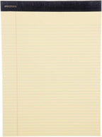 Mintra Office Legal Pads - ((PREMIUM CANARY 6pk, 8.5in x 11in, NARROW RULED))