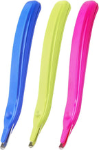 ZZTX 3 PCS Professional Magnetic Staple Remover Puller Staples Remover Staple Removal Tool for School Office Home(Blue, Rose, Green)