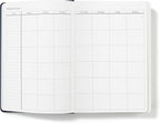 Wykeham's Executive 2026 Undated Daily Journal Planner – Customization Available (Personalized Royal Blue, 8.5"×5.5" - Undated)