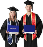 GraduationMall 8.5"x11" Smooth Padded Diploma Cover Certificate Holder Royal,1-Pack