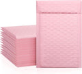 Metronic Bubble Mailers 6x10 Inch 25 Pack Usable Size 6x9" Waterproof Light Pink Bubble Mailers Cushioning Padded Envelopes for Packaging, Shipping, Small Business, Mailing, Bulk
