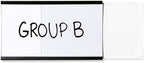 SmartSign Magnetic 'C' Channel Label Holders | 2.5" x 4" Pack of 10