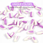 LYSIAN Ultra Soft Foam Earplugs Sleep-5 Pairs, 38dB Noise Cancelling Ear Plugs for Sleeping, Study, Shooting Range and Loud Sound Proof (Purple/White)