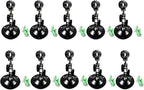 16mm Laser Positioning Bracket, 360-Degree Adjustable, Black Alumina, 12 x 7.5CM, 10-Pack