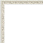 Amanti Art Silver Framed Magnetic Board 22x34 Large Vision Board for use with Magnets, 100% Metal Sheet to Display Items as Office Decor or for Home Organization in mudroom, Kitchen or Kids Room