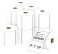 Compatible 3" x 2" Direct Thermal Labels Replacement for Barcodes Postage Address Shipping Compatible with Rollo & Zebra Desktop Printers Adhesive & Perforated (12 Rolls, 700 Labels/Roll)