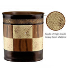 Zahari Home Decorative Trash Can for Bathroom, Office & Bedroom - 2.1 Gallons Stylish & Small Trash Can for Dorms, Desktop & Restroom - Chic Waste Basket for Compact Spaces, Zambia