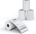 MFLABEL 4x6 Thermal Shipping Labels - 4 Rolls of 250, Perforated & Smudge-Proof Direct Thermal Labels Compatible with Rollo, Zebra, for Amazon UPS FedEx Shopify