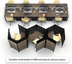 Provour Work Booth, Private Workstation, Room Divider, Office Pod, Partition, Acoustic Booth, Office Desk, Office Room, Private Cubicle, Made in Taiwan