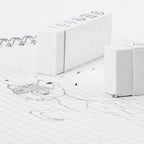 Amazon Basics Block White Eraser, 10 Count (Pack of 1)