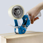 TAPEWELL Heavy Duty Metal Frame 2 Inch Wide Packing Tape Dispenser Gun with Special Ergonomic Handle, 3" Core, Premium Tempered Steel Blade