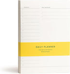 Daily To-Do List Notepad – Desk Pad for Work and Study, Minimal, 8.25x5.85 Inches
