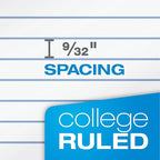 Oxford Spiral Notebooks, 12 Count Bulk Pack, 1 Subject, College Ruled Notebooks for School, 8 x 10.5 Inches, 70 Sheets, Assorted Colors, Back to School Supplies (65205)