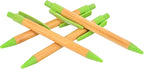 Green Mila Durable Pens, 1.0mm Ballpoint Pens Premium Writing Quality for School, Home & Daily Use - Pack of 4