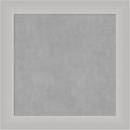 Amanti Art Silver Framed Magnetic Board 15x15 X-Small Vision Board for use with Magnets, 100% Metal Sheet to Display Items as Office Decor or for Home Organization in mudroom, Kitchen or Kids Room
