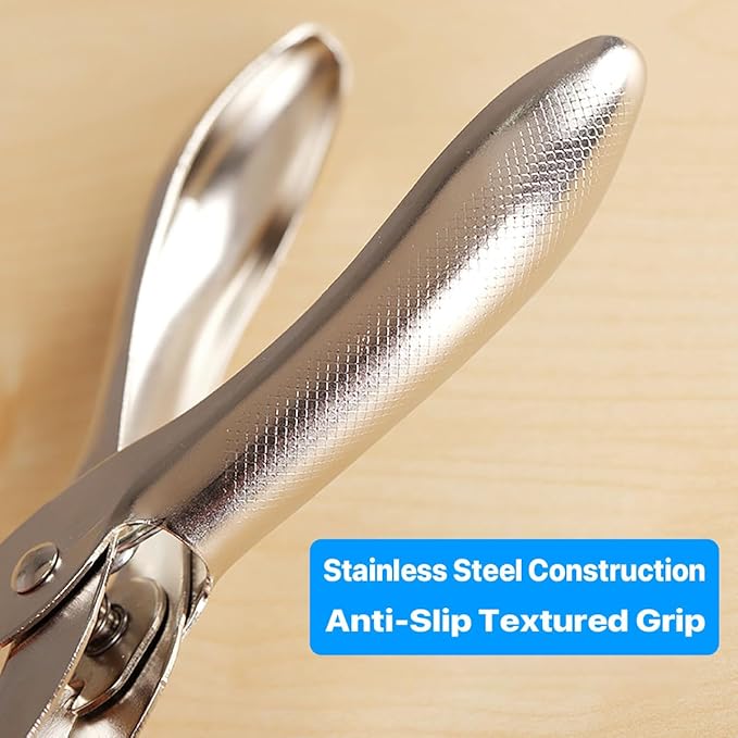 Heavy-Duty Stainless Steel Staple Remover - Long-Lasting, Easy Grip, and Smooth Removal for School Office Home Use