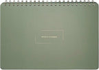 Merely Home Undated Weekly Planner | 8.25” x 11.75” Work To-Do Notebook | ADHD Academic Organizer | Multi-Layout | Men and Women Planner | College Supplies | Evergreen | Landscape Layout
