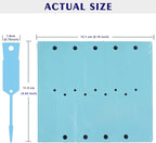 Self Locking Arrow Key Tags 1,000 Pcs (Blue) - Size 4 1/2" x 3/4" Plastic Car Key Labels Arrow ID Tags | Key Identification Tags Self Lock for Car Dealer Supplies, Office Automotive Shops