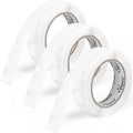 Perco Clear 1-Inch Round Circle Dot Sticker Labels - Multi-Roll Pack (3 Rolls, 1,000 Labels Each) - Permanent Adhesive, Vibrant Colors, Strong Hold - Perforated for Easy Use - Made in USA