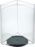 Azar Displays 193732 8.5" W x 11" H 3-Sided Sign Holder with Revolving Base
