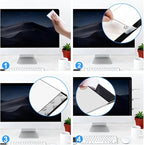 Computer Monitor Memo Board It's Fine I'm Fine Everything is Fine Logo Monitor Message Board Sticky Notes Office Desk Accessories for Send Family Members Office Friends and Colleagues Gifts