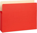 Blue Summit 10 Expanding File Pockets, Accordion File Folders Letter Size, 3.5” Expandable Pockets, Assorted Colors
