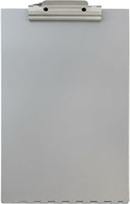 Saunders Metal Clipboard with Storage, Silver Single Layer Nursing Clipboard Folio, Legal Size Paper Organizer, Steel Clip with Self Locking Latch, Form Holder for Office, School & Work - Made in USA