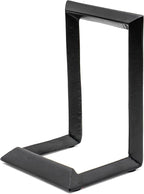 Red Co. 8” Decorative Metal Display Plate Stand and Art Holder Easel in Black Finish