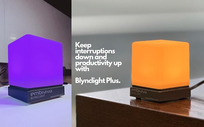 Embrava Blynclight Plus - Busy Light for The Office (with Ringer)