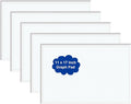 (5-Pack) Engineering Graph Paper Pad - 17" x 11" Grid Paper for Engineering, Drafting, Blueprint Drawing, 125 Sheets/250 Pages 4x4 Blue Quad Rule by Better Office Products