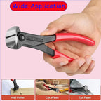 Upholstery Staple Remover Tack Puller Nail Remover Tool Set Nail Puller Plier, Staple Puller, Tack Lifter, Fastener Remover, for Furniture Floor Wall Wooden Case Car Photo Frame (2 pcs)