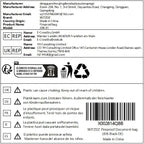 WJTZDZ 6500°F Large Fireproof and Waterproof Document Bag with Lock,10 Layers Insulation Materials&Waterproof Zipper,Removable Folder Layers/Wallet,Reflective Strip for Valuables(16.5”x 12.4”x 5.5”)