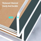 2 Pack Acrylic Paper Tray Organizer for Desk Clear File Organizer,Acrylic Desk Organizers and Accessories Sorter,Perfect for File Paper, Ipad, Letter, A4 Office File, Books, Notes.