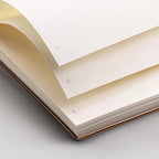 EMSHOI Dotted Journal Bullet Notebook,192 Numbered Pages B5 Large Dot Grid Composition Notebook with 100gsm Thick Dotted Paper, Softcover Leather, Inner Pocket, 7.48"x10.15"-Khaki
