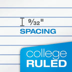 Oxford Spiral Notebooks, 18 Count Bulk Pack, 1 Subject, College Ruled Notebooks for School, 8 x 10.5 Inches, 70 Sheets, Assorted Colors, Back to School Supplies (65206)