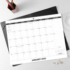 Nekmit Large Desk Calendar 2026 with Desk Protecting Pad, Runs From January 2026 - December 2026, Office Supplies 22 x 17 Desktop Calendar for Life Planning or Organizing