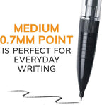 BIC Mechanical Pencils 0.7mm & 0.5mm, #2 EXTRA SMOOTH with Various Color Barrels - Two Assorted Sizes, 80 Pack