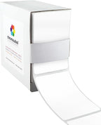 ChromaLabel 2 x 3 inch Permanent Color Code Rectangle Labels, 250 Labels per Dispenser Box, White