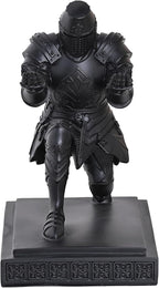NCQIXIAO Templar Vanguard Soldier Pen Holder Pencil Stand Desk Organizers and Accessories as Gift for Medieval Warrior Enthusiast (Black)