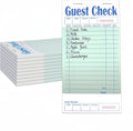 Guest Check Books 10 Pack, Guest Checks for Servers, Server Note Pads, Waitress Accessories Writing Pad, Thick Server Paper with Guest Receipts, Restaurant Supplies Order Pad Total 500 Sheets