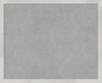 Amanti Art Silver Framed Magnetic Board 17x21 Small Vision Board for use with Magnets, 100% Metal Sheet to Display Items as Office Decor or for Home Organization in mudroom, Kitchen or Kids Room