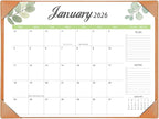 Desk Calendar 2026-2027 with Desk Mat – 22" x 17" Large Desk Pad Calendar Runs from January 2026 to June 2027, Office Supplies Desktop Monthly Calendar for Home & Office