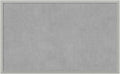 Amanti Art Silver Framed Magnetic Board 26x42 Large Vision Board for use with Magnets, 100% Metal Sheet to Display Items as Office Decor or for Home Organization in mudroom, Kitchen or Kids Room