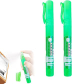 Privacy Cover Spray Pen for Documents and Labels, 10ml White-Out Correction Fluid, Thermal Paper Privacy Eraser for Shipping Address Protection (2)