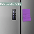 24 Pack Lined Sticky Notes 4X6 in Self Sticky Note Pads Colorful Post Stickies for Office, Home, School, Meeting, 50 Sheets/pad, (Bright Color)