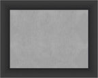 Amanti Art Black Framed Magnetic Board 23x29 Medium Vision Board for use with Magnets, 100% Metal Sheet to Display Items as Office Decor or for Home Organization in mudroom, Kitchen or Kids Room