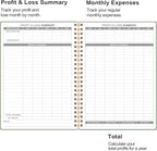 Income & Expense Log Book - A5 Income and Expense Ledger Book for Small Business, Accounting Bookkeeping Tracking Ledger LogBook for Woman and Man, 5.5" x 8.5", Green
