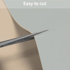 Zinkooat Table Pad Protector for Dining Room Table - Can Be Used On Both Sides Waterproof and Easy to Clean Good Flatness Used for Dining Table(Light Brown+Gray 54x72)