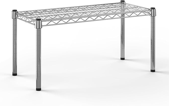Regal Altair 14''W x 30''L x 14''H Chrome Plated Wire Dunnage Rack | Off The Floor Storage